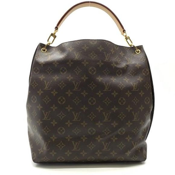 Louis Vuitton Metis Hobo Monogram Shoulder Bag Tote Bag Brown - Picture 3 of 8